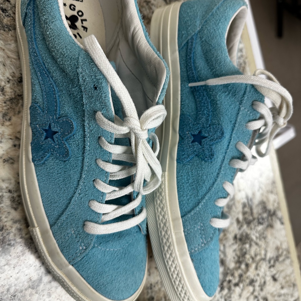 Converse Golf Le Fleur Teal Sneakers